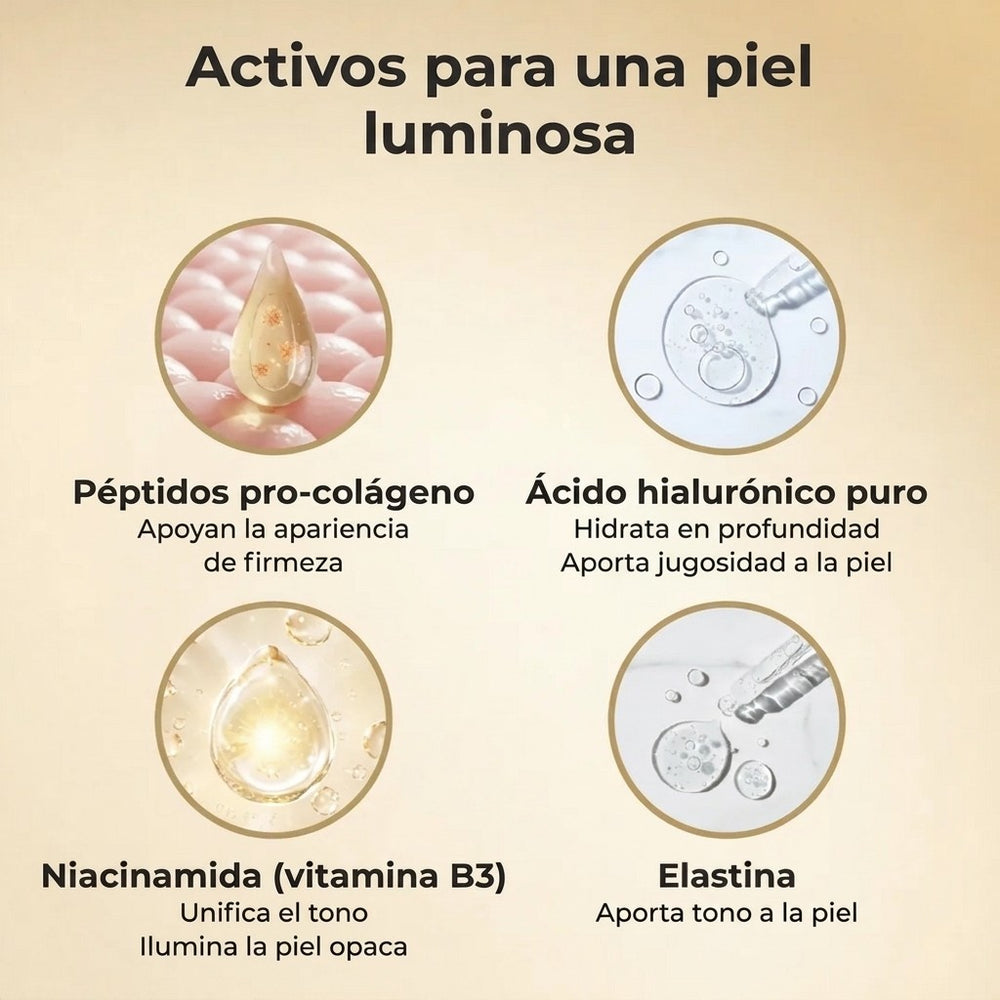 Activos para una piel luminosa