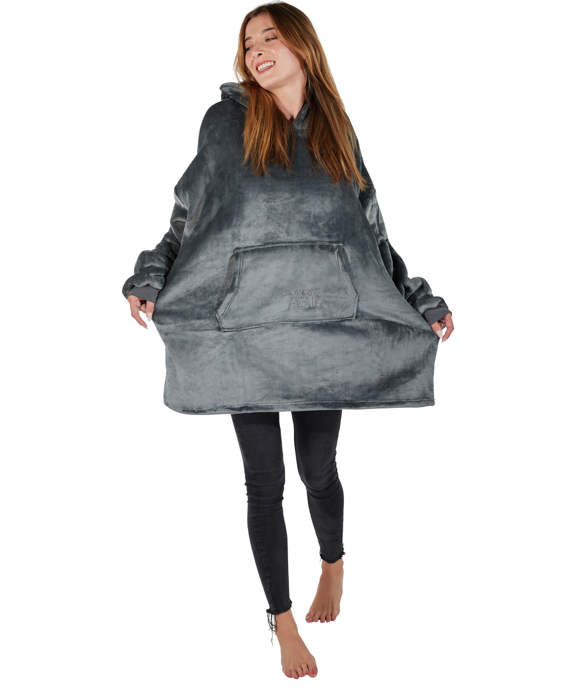 Coperta Felpa con Cappuccio Soraya
