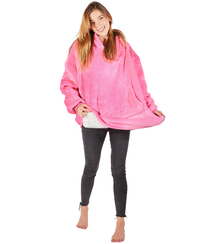 Coperta felpa rosa