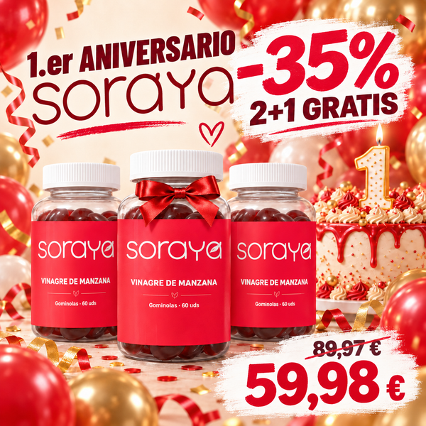 Soraya – Gominolas de Vinagre de Manzana | 60 uds