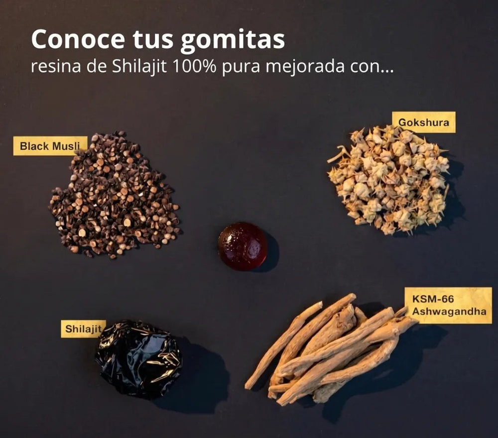 Soraya Gold – Gomitas de Shilajit