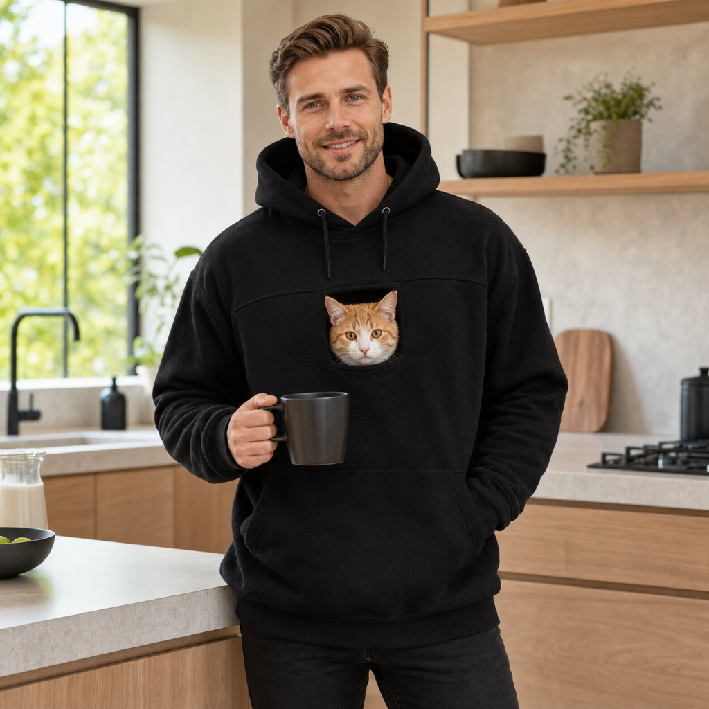 Soraya Kitty Hoodie - Black