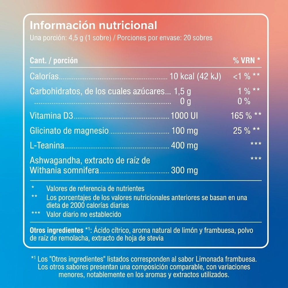 Información nutricional