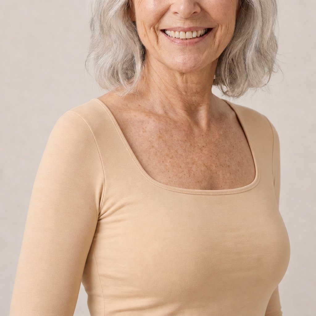 Sculpt Long-Sleeve with Built-In Bra