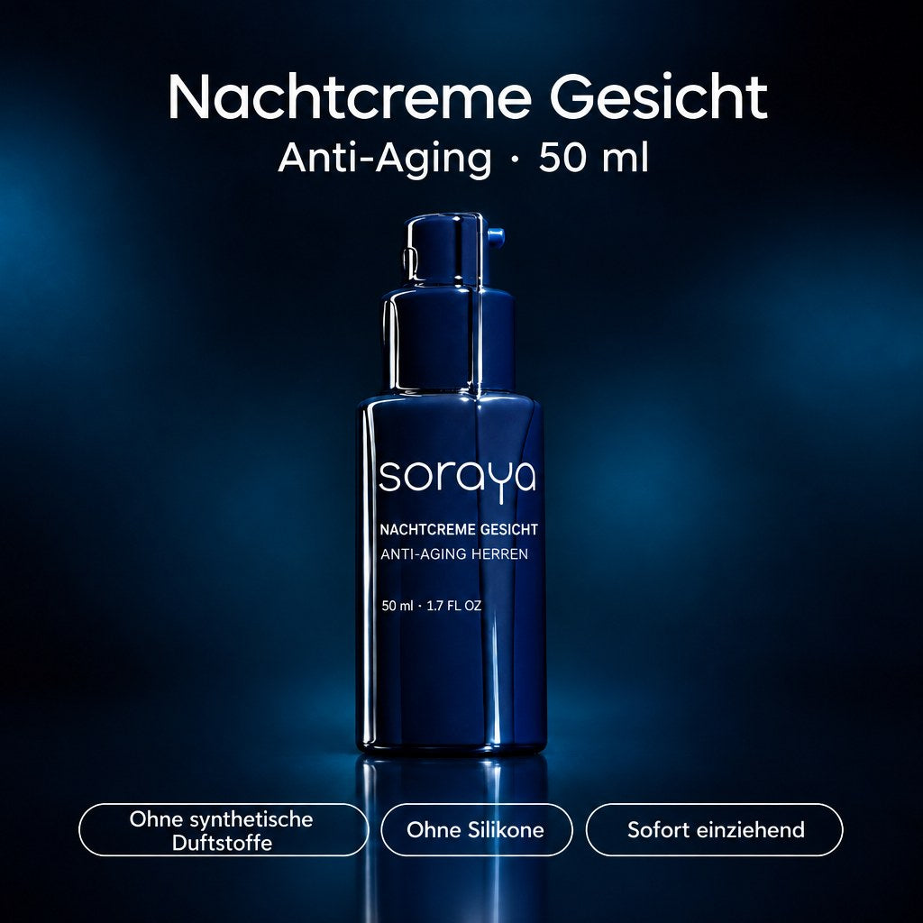 Soraya Nachtcreme Gesicht Anti-Aging Herren