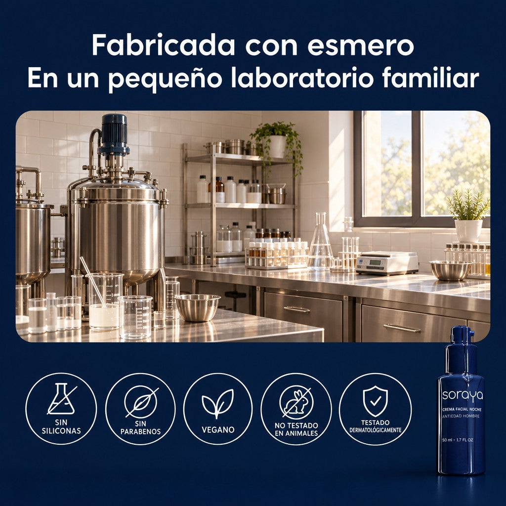Soraya Crema Facial de Noche Antiedad Hombre