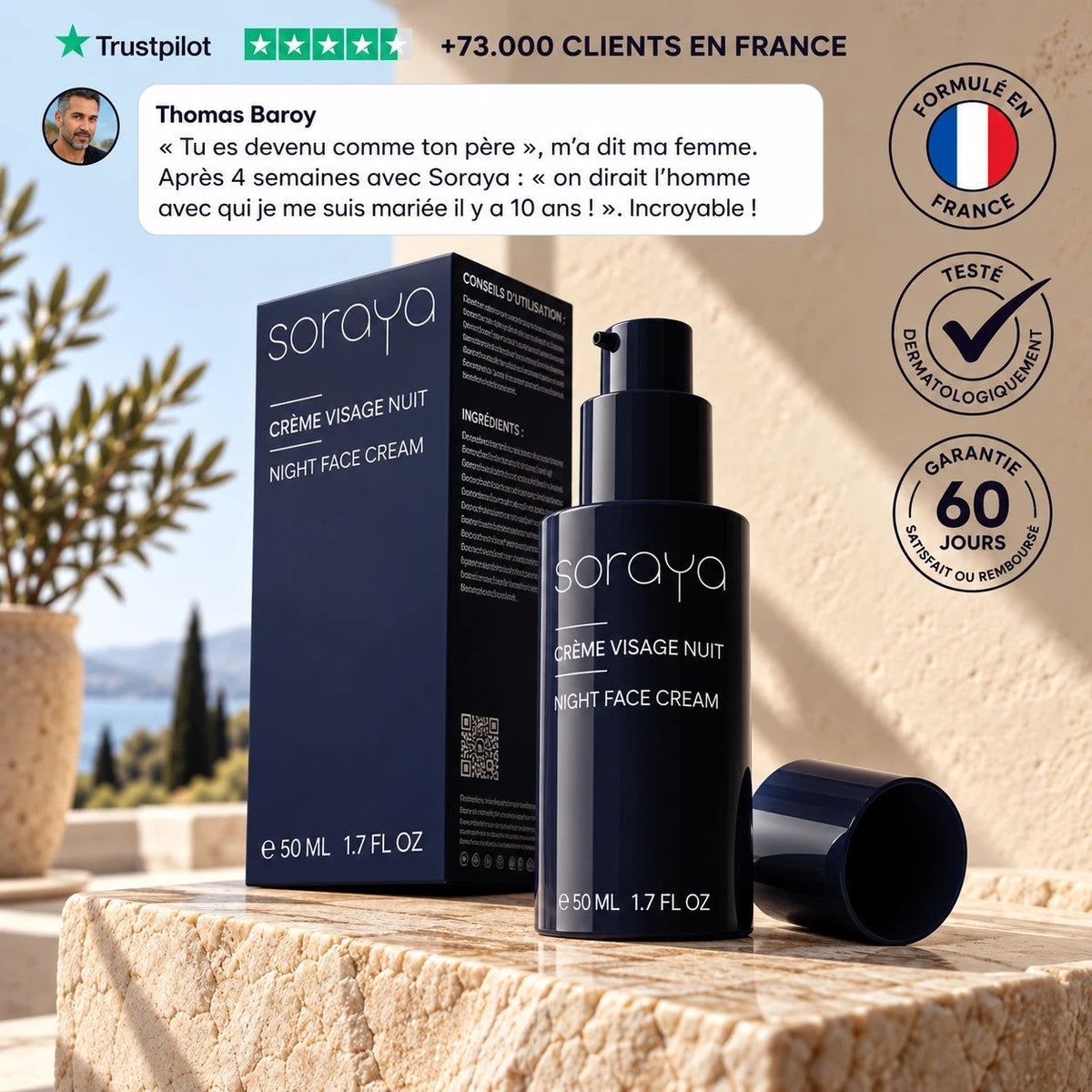 Soraya Crème Visage Nuit