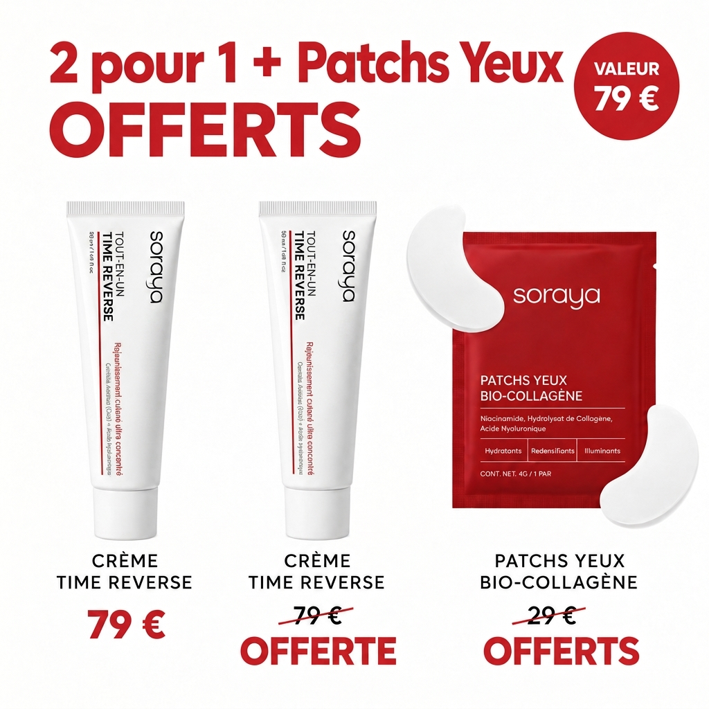 2 pour 1 + Patchs Yeux OFFERTS