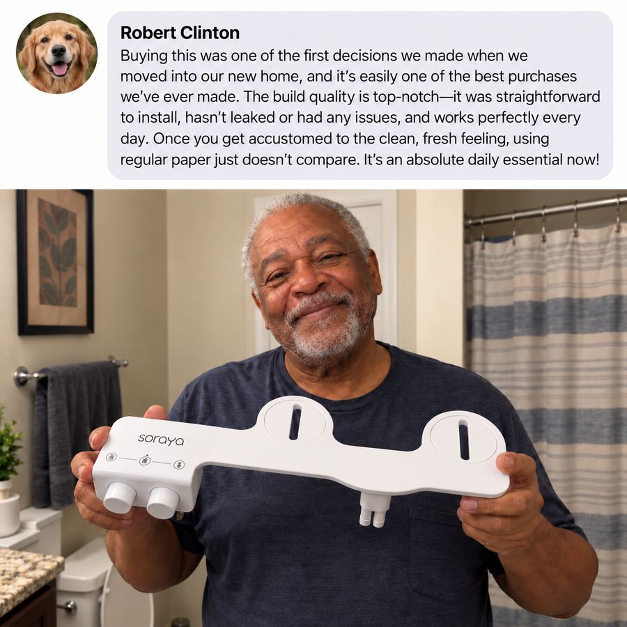 Customer review from Robert Clinton: one of the best purchases we have ever made