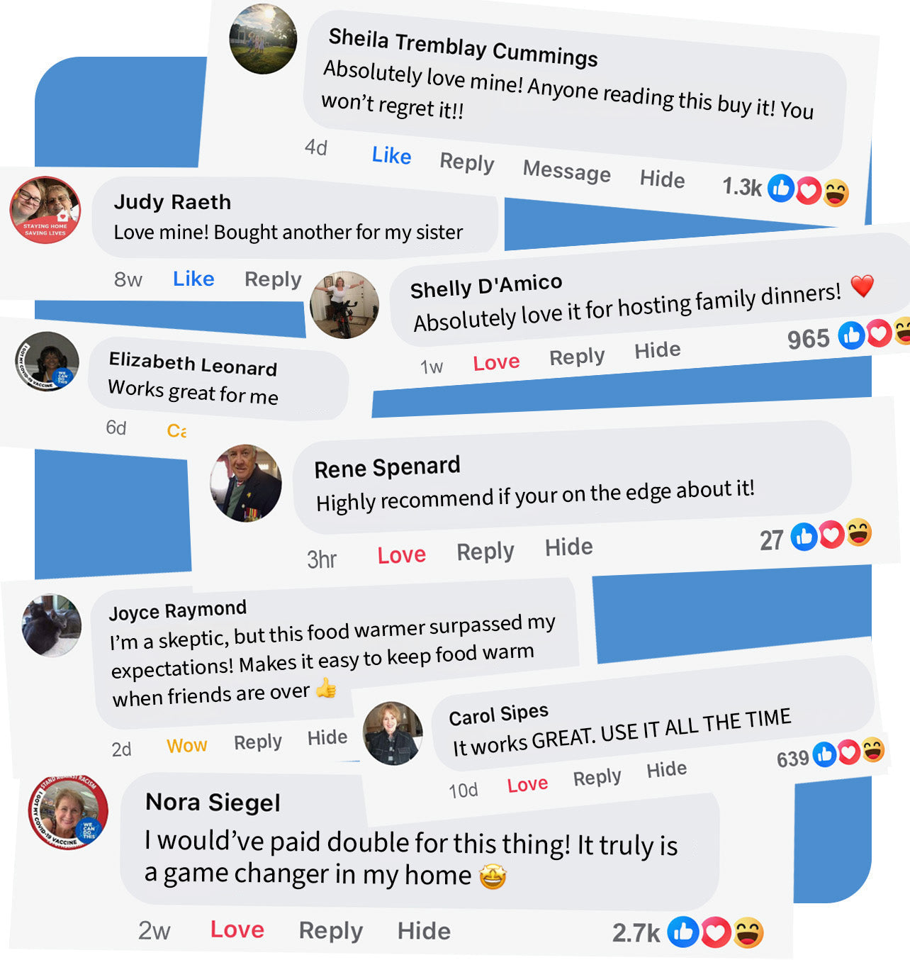 Customer comments